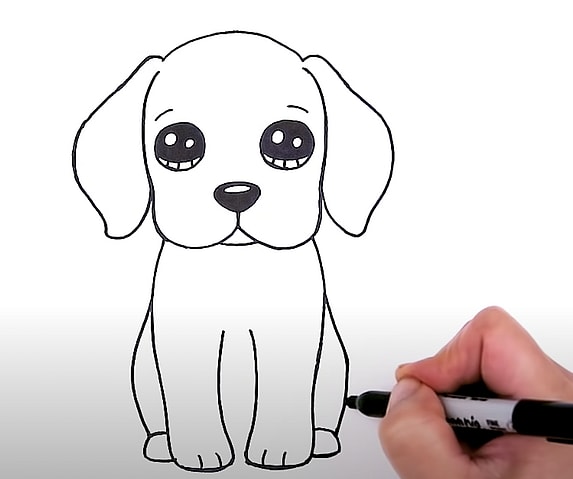 How To Draw A Beagle